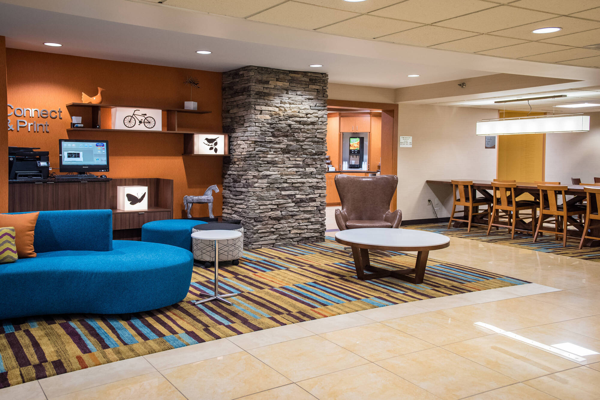 Fairfield Inn & Suites By Marriott Knoxville/East Интерьер фото